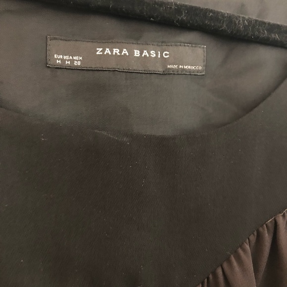 4/$35 Zara | Black and Brown Tunic - Picture 4 of 4